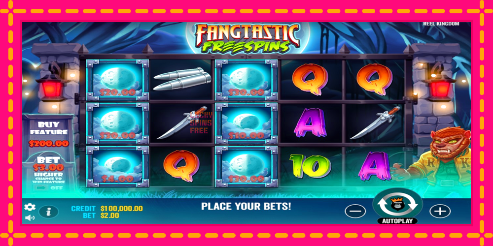 Fangtastic Freespins - thiết bị chơi game với phần thưởng độc đáo, hình ảnh 2