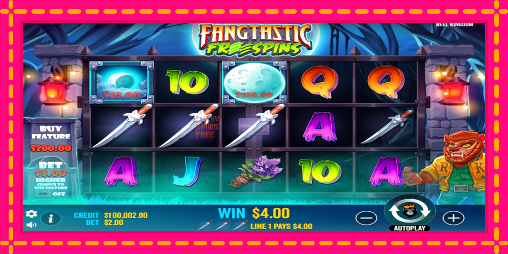 Fangtastic Freespins - thiết bị chơi game với phần thưởng độc đáo, hình ảnh 3