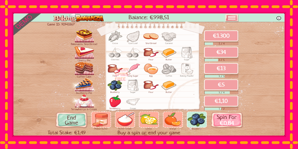 Baking Bonanza - thiết bị chơi game với phần thưởng độc đáo, hình ảnh 3