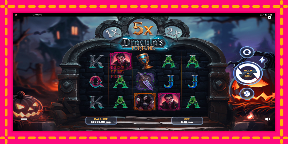 Draculas Fortune - thiết bị chơi game với phần thưởng độc đáo, hình ảnh 1