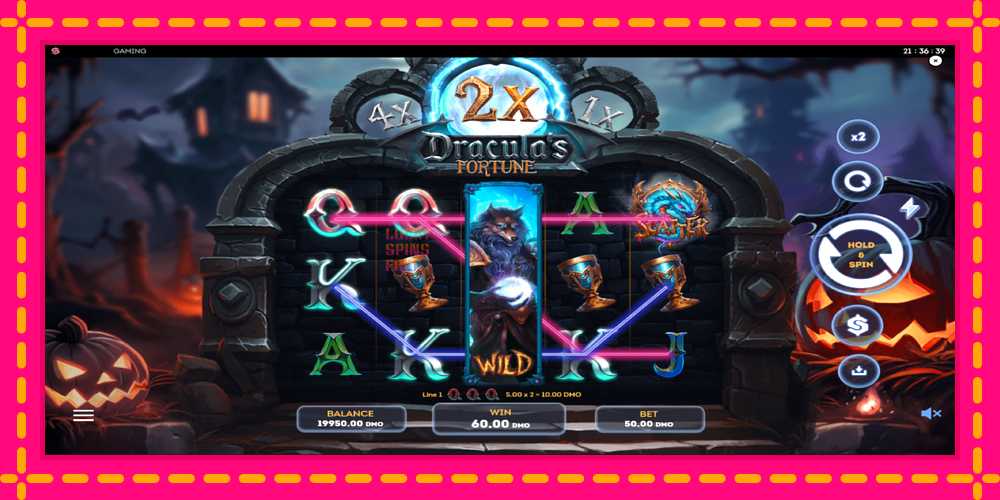 Draculas Fortune - thiết bị chơi game với phần thưởng độc đáo, hình ảnh 4