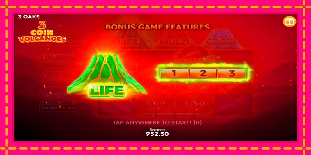 3 Coin Volcanoes - thiết bị chơi game với phần thưởng độc đáo, hình ảnh 4