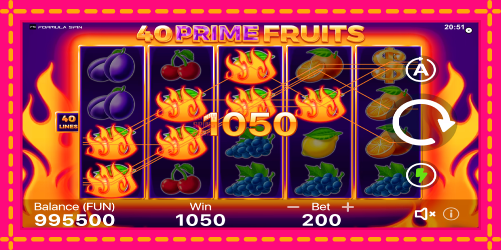 40 Prime Fruits - thiết bị chơi game với phần thưởng độc đáo, hình ảnh 4