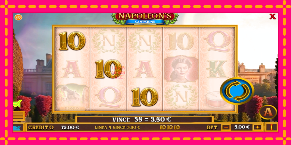 Napoleons Campaigns - thiết bị chơi game với phần thưởng độc đáo, hình ảnh 3