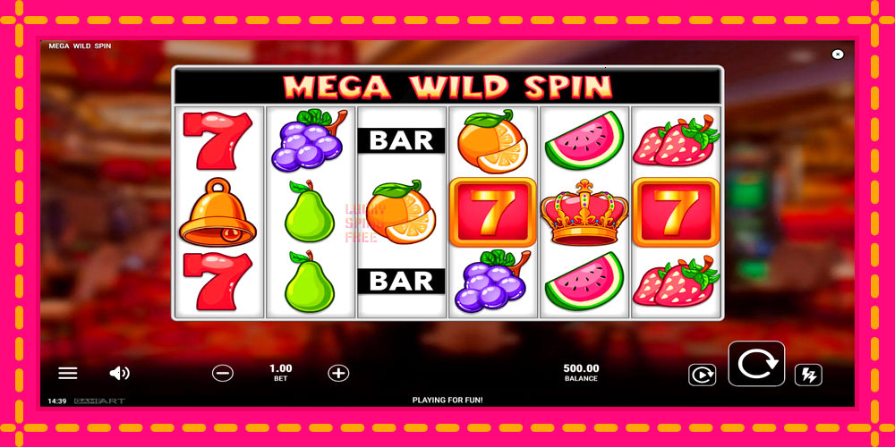 Mega Wild Spin - thiết bị chơi game với phần thưởng độc đáo, hình ảnh 1