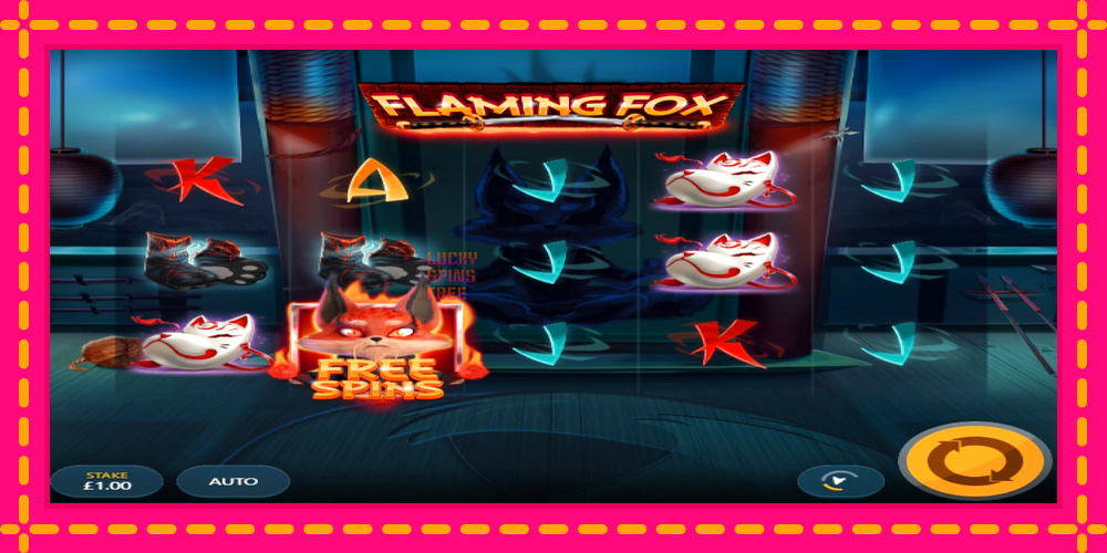 Flaming Fox - thiết bị chơi game với phần thưởng độc đáo, hình ảnh 2