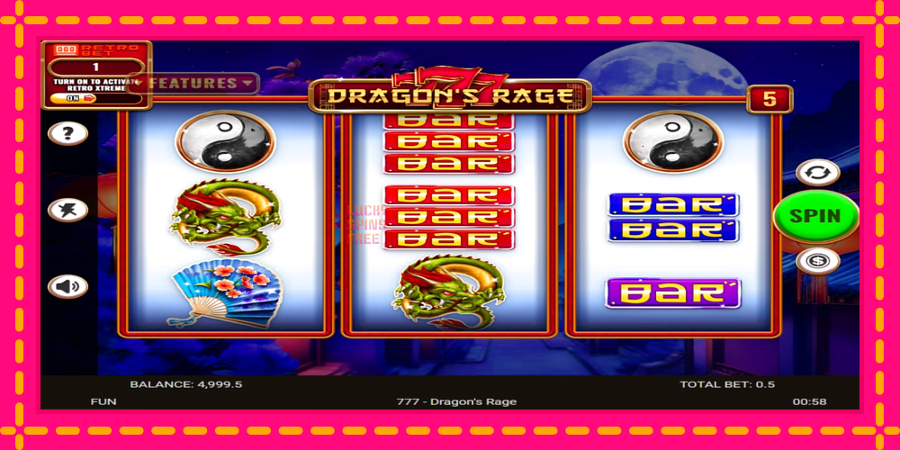 777 - Dragons Rage - thiết bị chơi game với phần thưởng độc đáo, hình ảnh 2