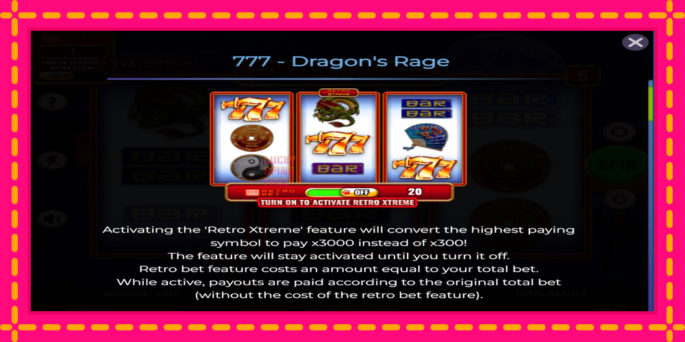 777 - Dragons Rage - thiết bị chơi game với phần thưởng độc đáo, hình ảnh 4