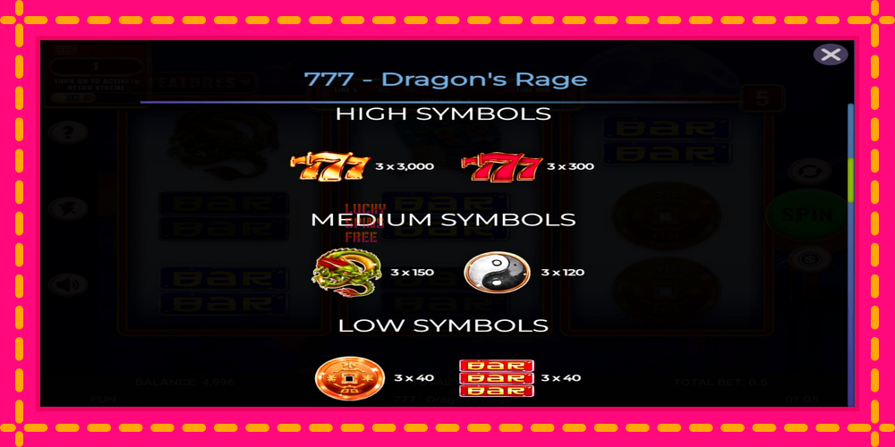 777 - Dragons Rage - thiết bị chơi game với phần thưởng độc đáo, hình ảnh 5