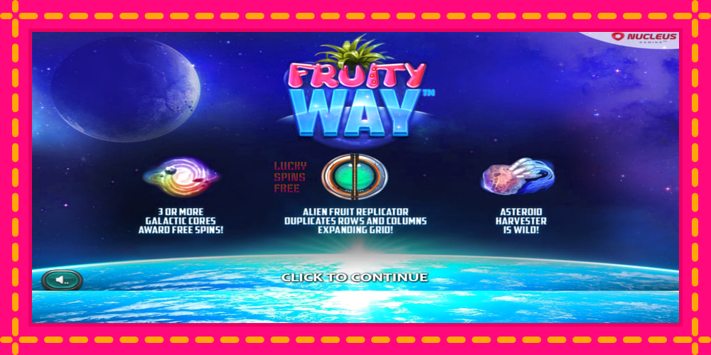 Fruity Way - thiết bị chơi game với phần thưởng độc đáo, hình ảnh 1