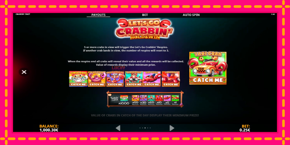 Crabbin Crazy - thiết bị chơi game với phần thưởng độc đáo, hình ảnh 6