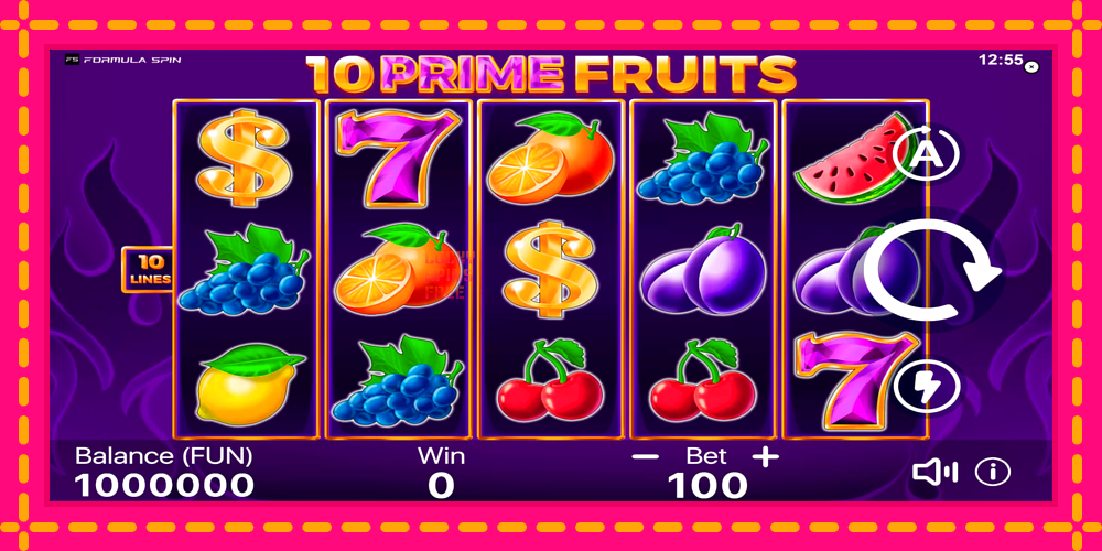 10 Prime Fruits - thiết bị chơi game với phần thưởng độc đáo, hình ảnh 1