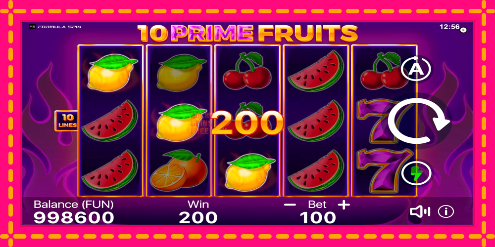 10 Prime Fruits - thiết bị chơi game với phần thưởng độc đáo, hình ảnh 3