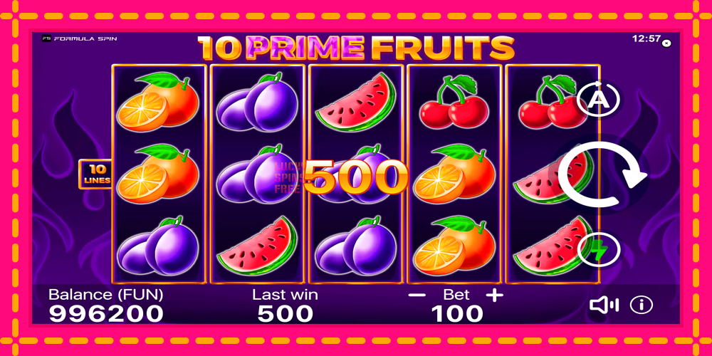 10 Prime Fruits - thiết bị chơi game với phần thưởng độc đáo, hình ảnh 4