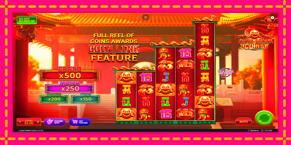 Lucky Golden Coins - thiết bị chơi game với phần thưởng độc đáo, hình ảnh 1