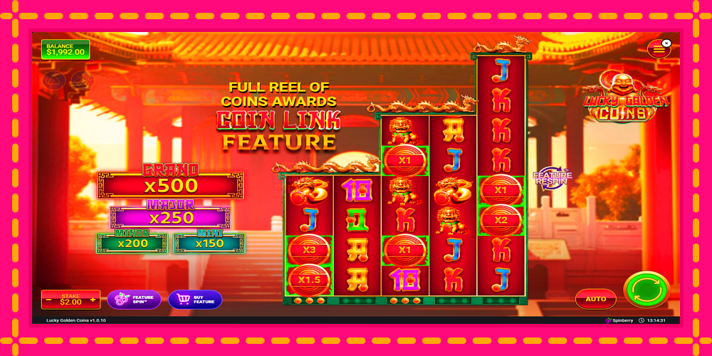 Lucky Golden Coins - thiết bị chơi game với phần thưởng độc đáo, hình ảnh 2