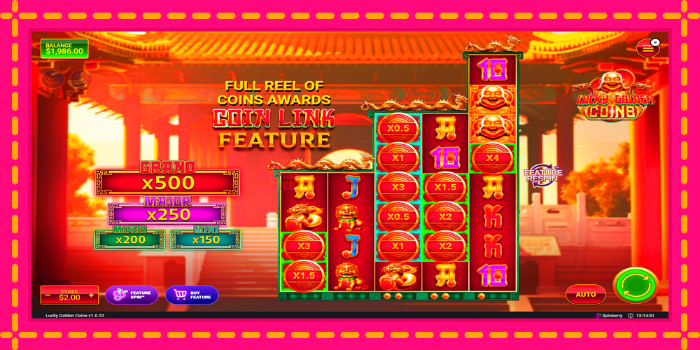 Lucky Golden Coins - thiết bị chơi game với phần thưởng độc đáo, hình ảnh 3