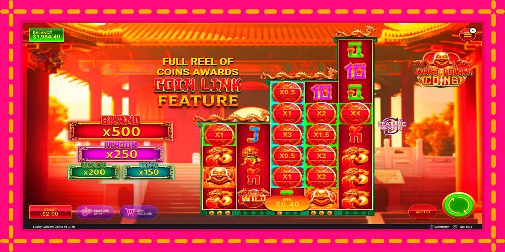 Lucky Golden Coins - thiết bị chơi game với phần thưởng độc đáo, hình ảnh 5