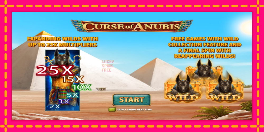 Curse of Anubis - thiết bị chơi game với phần thưởng độc đáo, hình ảnh 1