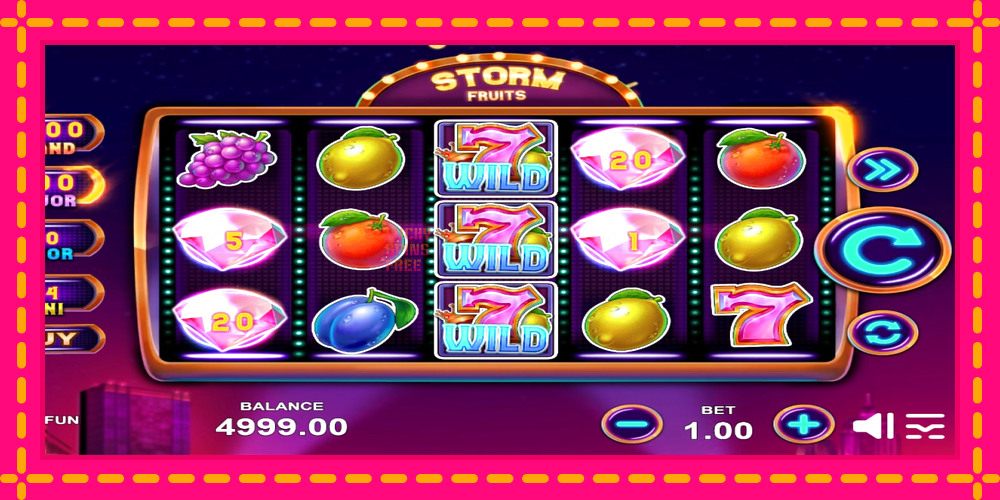 Storm Fruits - thiết bị chơi game với phần thưởng độc đáo, hình ảnh 3