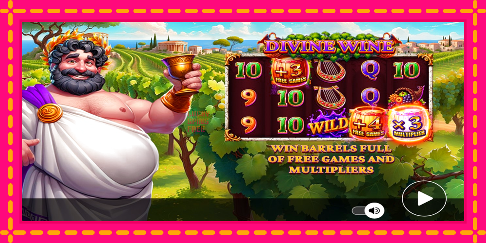 Divine Wine - thiết bị chơi game với phần thưởng độc đáo, hình ảnh 1