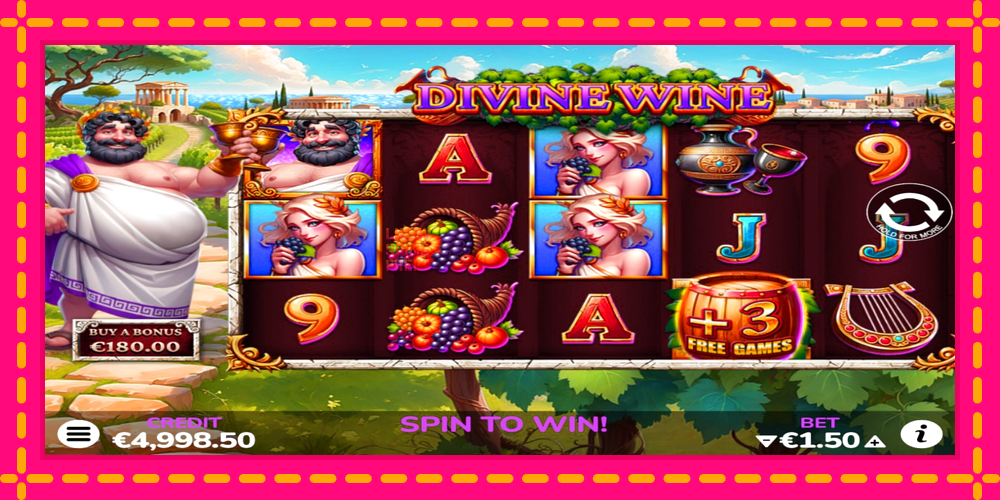 Divine Wine - thiết bị chơi game với phần thưởng độc đáo, hình ảnh 2