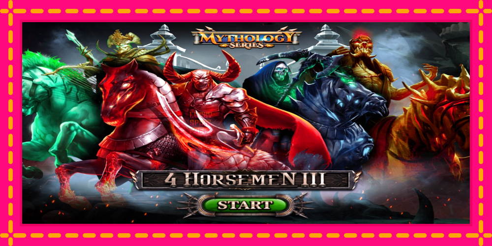 4 Horsemen III - thiết bị chơi game với phần thưởng độc đáo, hình ảnh 1