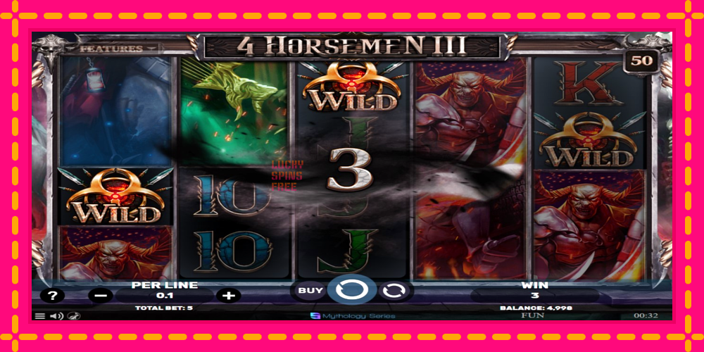 4 Horsemen III - thiết bị chơi game với phần thưởng độc đáo, hình ảnh 3