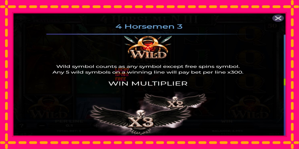 4 Horsemen III - thiết bị chơi game với phần thưởng độc đáo, hình ảnh 6