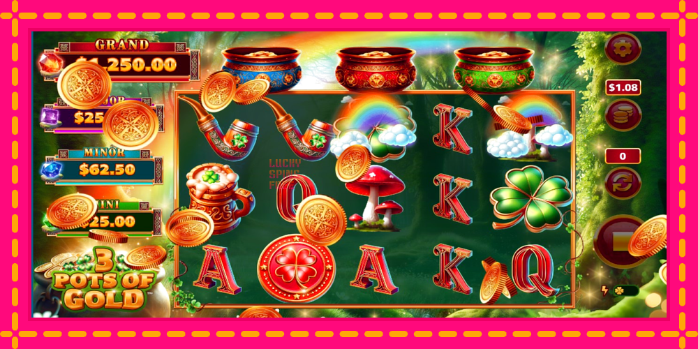 3 Pots O Gold - thiết bị chơi game với phần thưởng độc đáo, hình ảnh 4