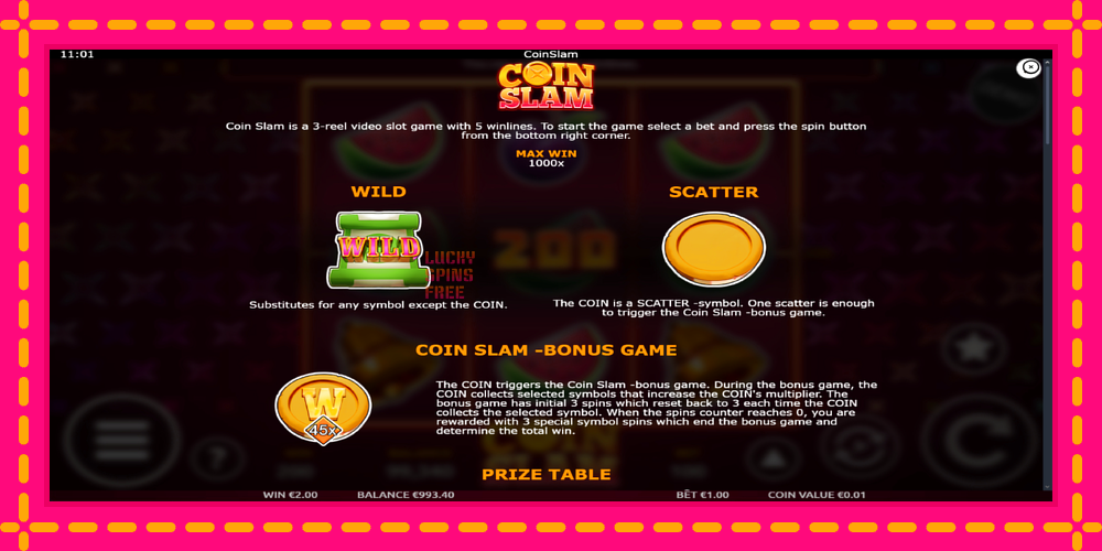 Coin Slam - thiết bị chơi game với phần thưởng độc đáo, hình ảnh 5