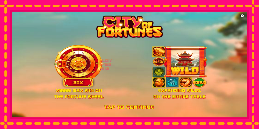 City of Fortunes - thiết bị chơi game với phần thưởng độc đáo, hình ảnh 1