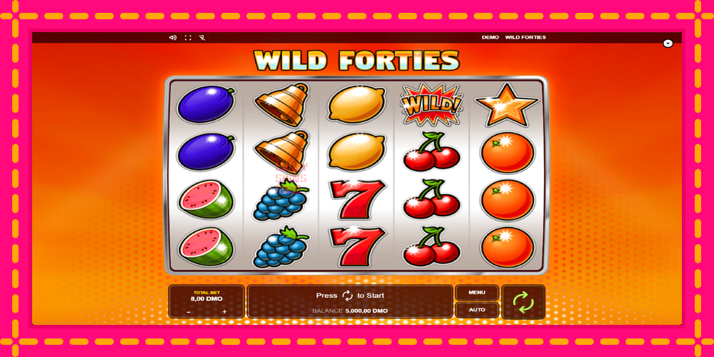 Wild Forties - thiết bị chơi game với phần thưởng độc đáo, hình ảnh 1