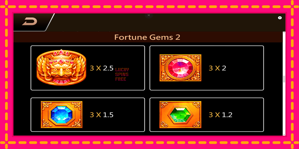 Fortune Gems 2 - thiết bị chơi game với phần thưởng độc đáo, hình ảnh 6