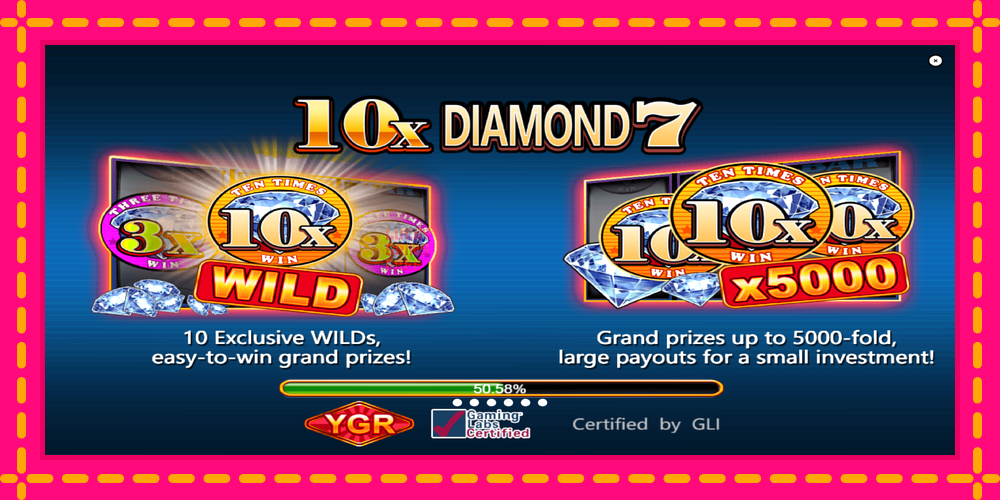 10X Diamond 7 - thiết bị chơi game với phần thưởng độc đáo, hình ảnh 1