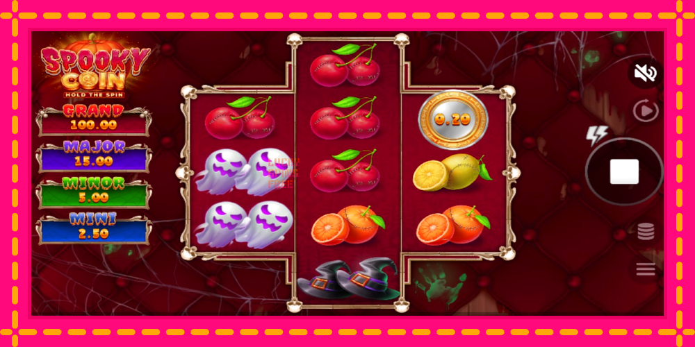 Spooky Coin Hold The Spin - thiết bị chơi game với phần thưởng độc đáo, hình ảnh 2