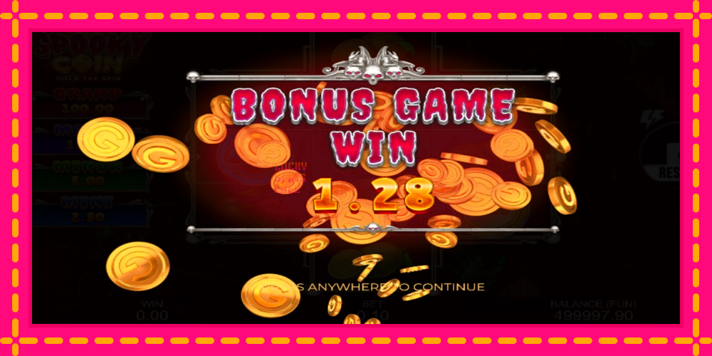 Spooky Coin Hold The Spin - thiết bị chơi game với phần thưởng độc đáo, hình ảnh 5