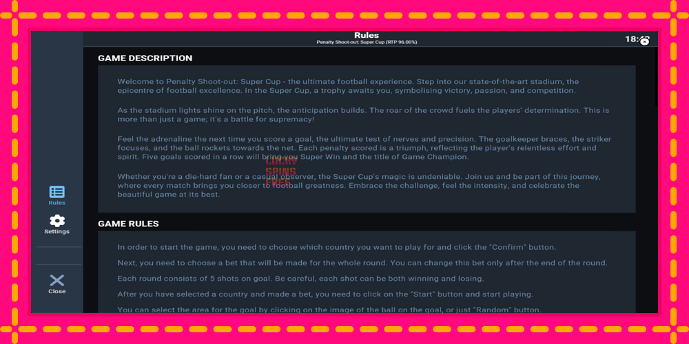Penalty Shoot-Out: Super Cup - thiết bị chơi game với phần thưởng độc đáo, hình ảnh 5