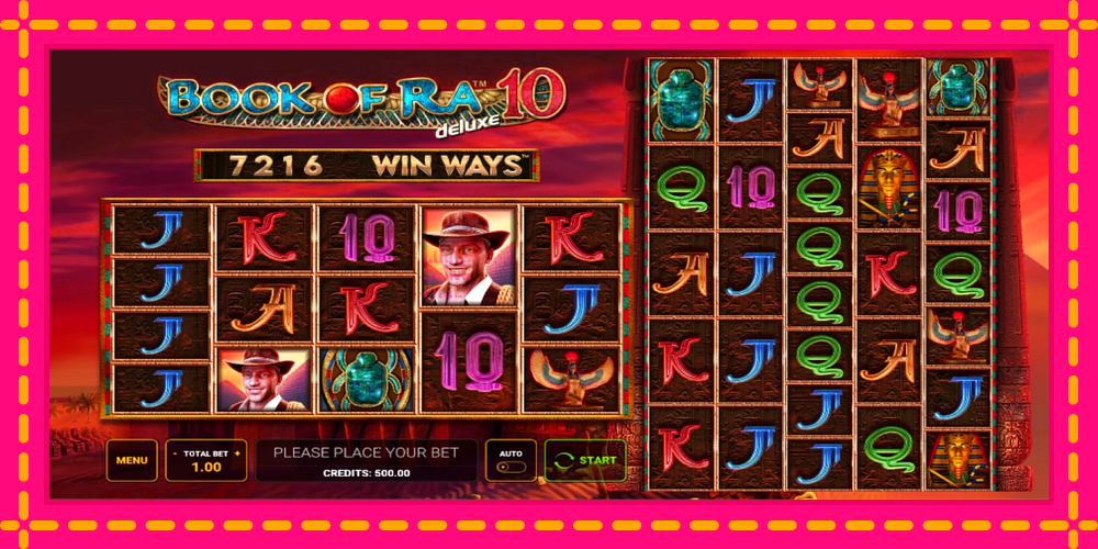 Book of Ra Deluxe 10 Win Ways - thiết bị chơi game với phần thưởng độc đáo, hình ảnh 1