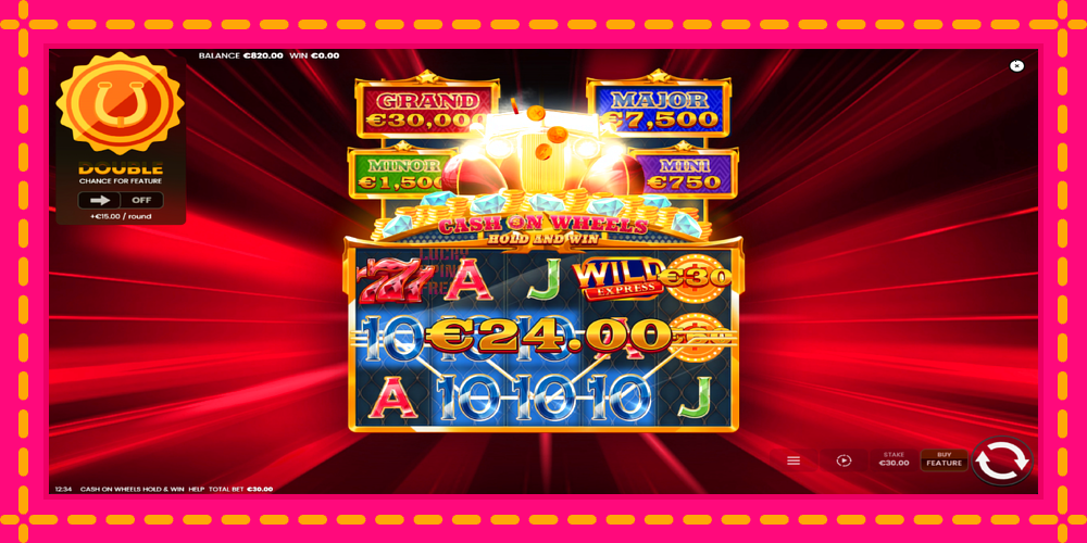 Cash on Wheels Hold and Win - thiết bị chơi game với phần thưởng độc đáo, hình ảnh 4