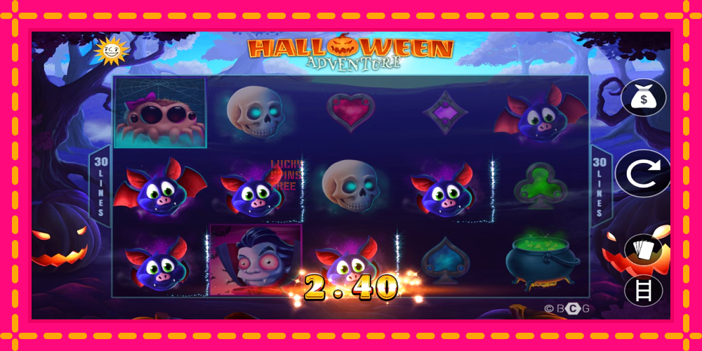 Halloween Adventure - thiết bị chơi game với phần thưởng độc đáo, hình ảnh 2