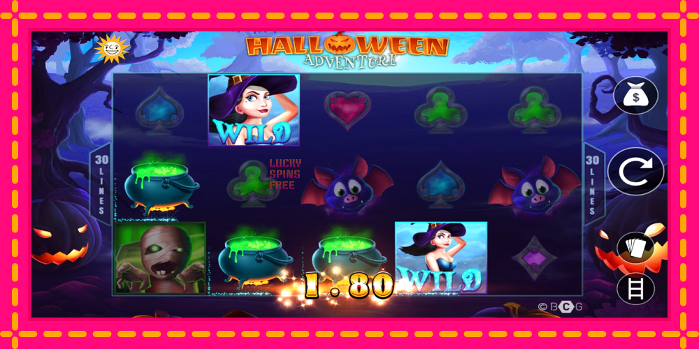 Halloween Adventure - thiết bị chơi game với phần thưởng độc đáo, hình ảnh 3