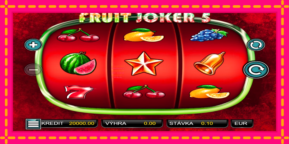 Fruit Joker 5 - thiết bị chơi game với phần thưởng độc đáo, hình ảnh 1