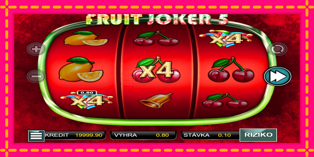 Fruit Joker 5 - thiết bị chơi game với phần thưởng độc đáo, hình ảnh 2