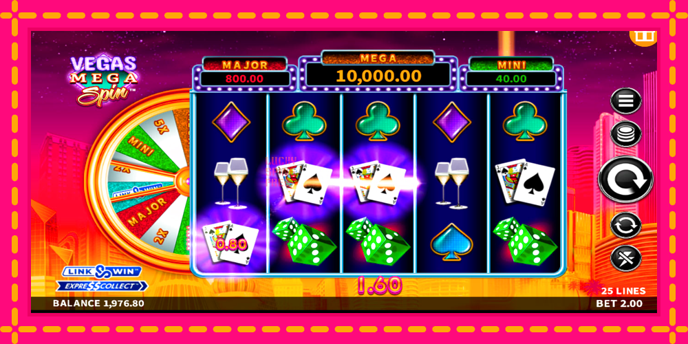 Vegas Mega Spin - thiết bị chơi game với phần thưởng độc đáo, hình ảnh 5