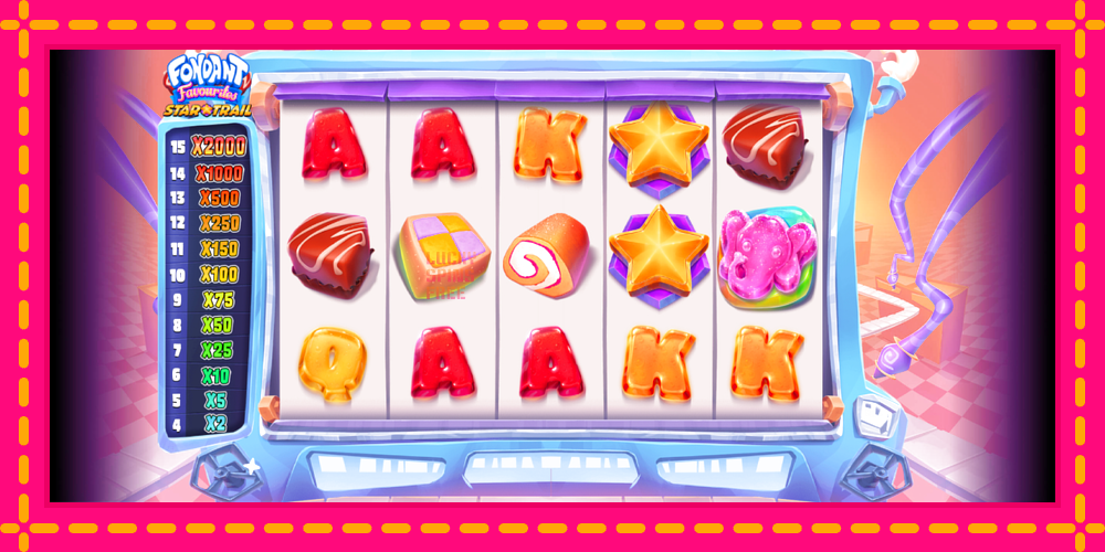 Fondant Favourites Star Trail - thiết bị chơi game với phần thưởng độc đáo, hình ảnh 1