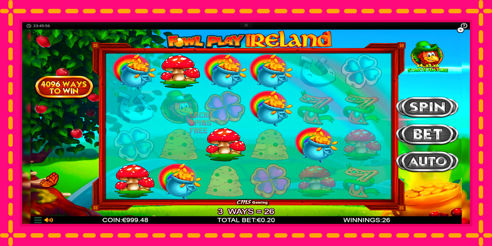 Fowl Play Ireland - thiết bị chơi game với phần thưởng độc đáo, hình ảnh 3