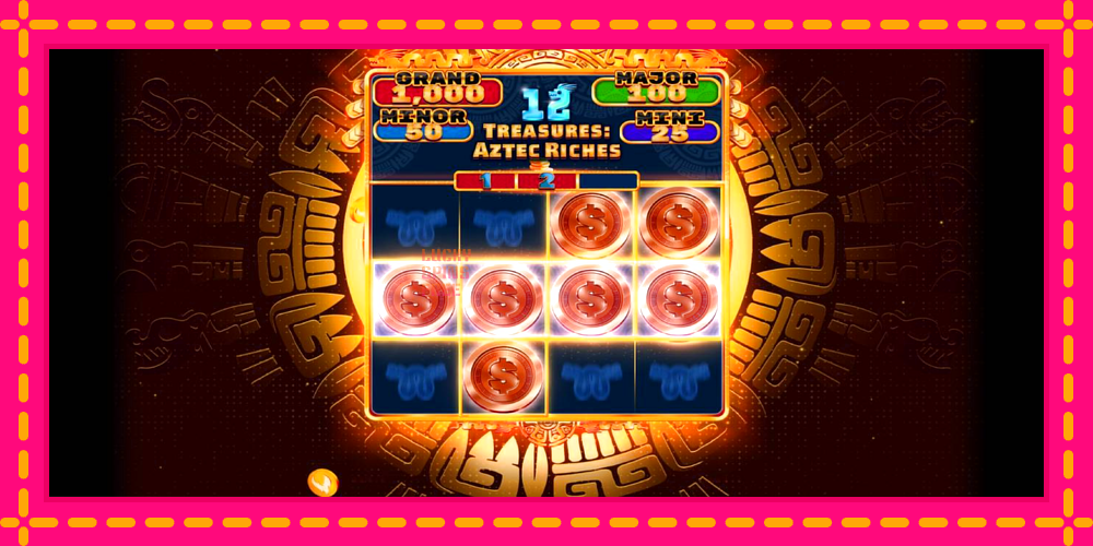 12 Treasures: Aztec Riches - thiết bị chơi game với phần thưởng độc đáo, hình ảnh 3