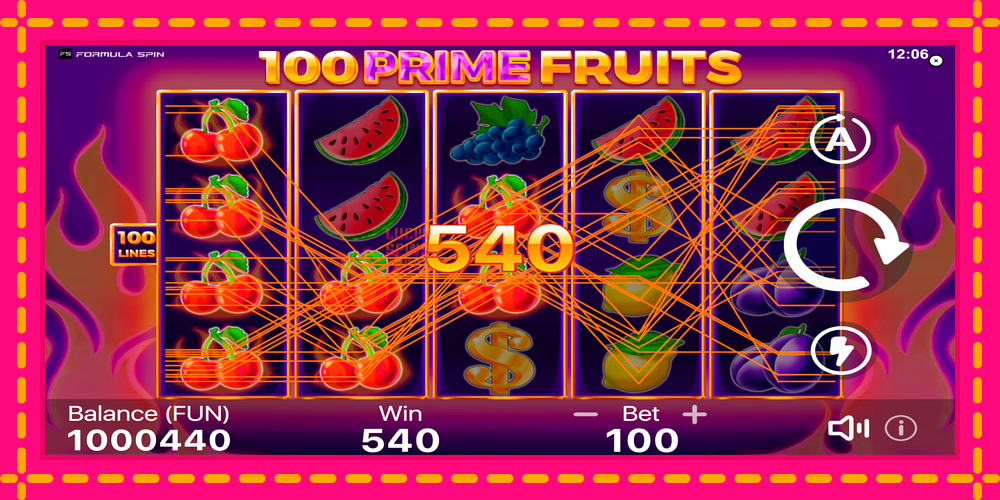 100 Prime Fruits - thiết bị chơi game với phần thưởng độc đáo, hình ảnh 3