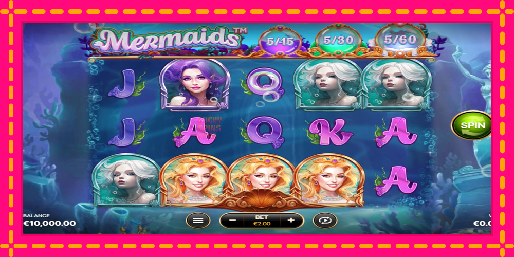 Mermaids - thiết bị chơi game với phần thưởng độc đáo, hình ảnh 1